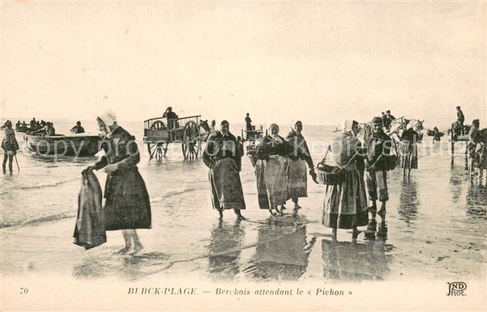 Berck 62 Berckois attendant le Pichon
