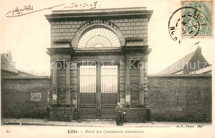 Lille 59 Hotel des Canonniers sedentaires