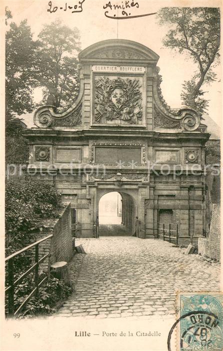 Lille 59 Porte de la Citadelle