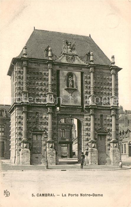 Cambrai 59 La Porte Notre Dame