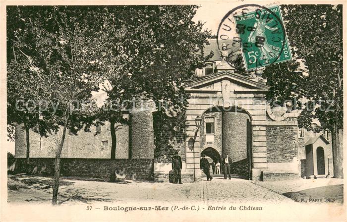 Boulogne-sur-Mer 62 Entree du Chateau