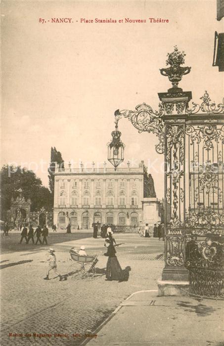 Nancy 54 Place Stanislas et Nouveau Theatre