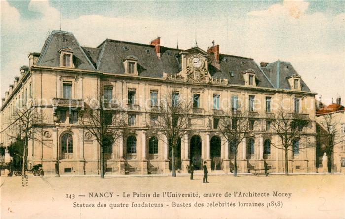 Nancy 54 Le Palais de l’Universite oeuvre de l’A