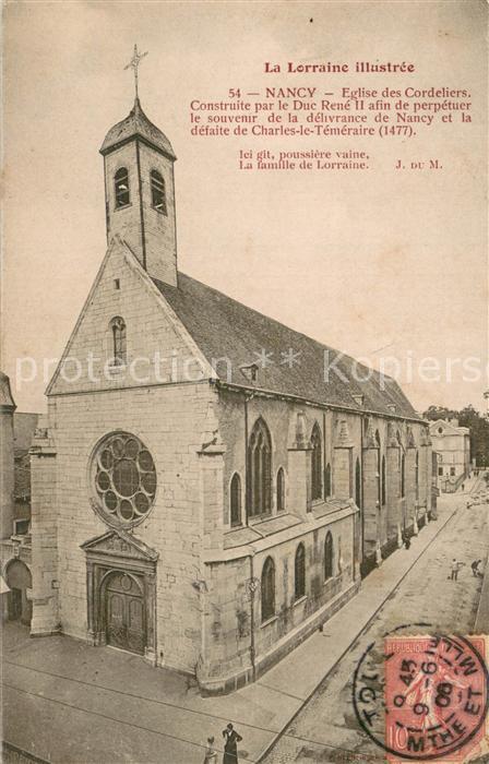 Nancy 54 Eglise des Cordeliers