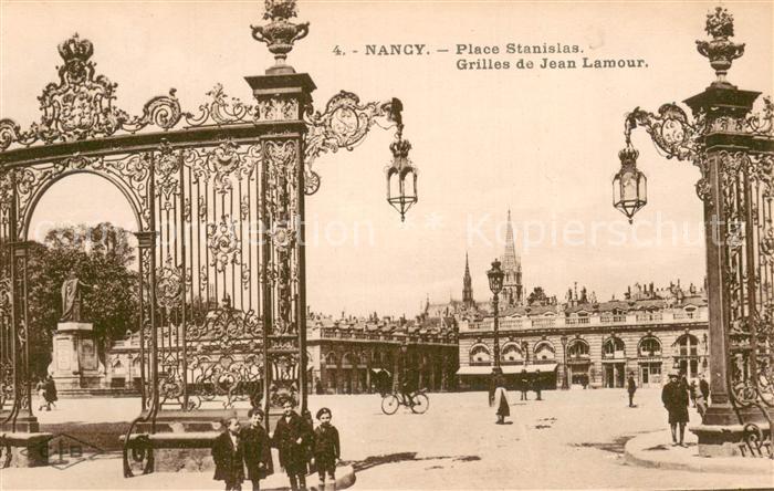 Nancy 54 Place Stanislas Grilles de Jean Lamour