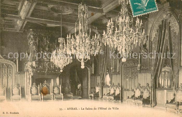 Arras Pas-de-Calais 62 Le Salon de l’Hotel de Ville