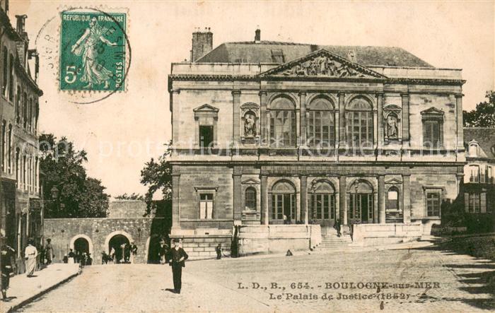 Boulogne-sur-Mer 62 Le Palais de Justice