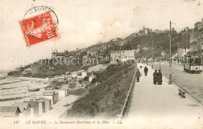 Le Havre Le Boulevard Maritime et la Heve