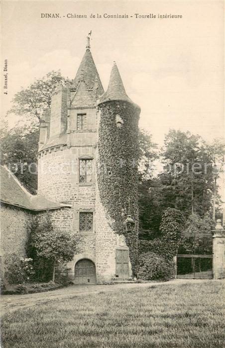 Dinan 22 Chateau de la Conninais Tourelle interieure