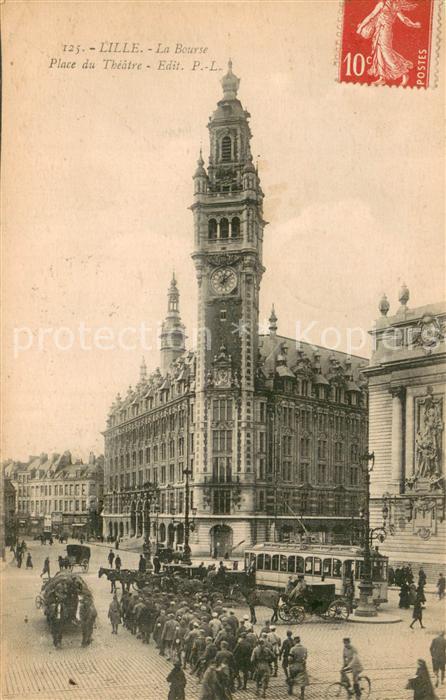 Lille 59 La Bourse Place du Theatre