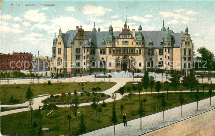 Metz  57 Moselle Generalkommando