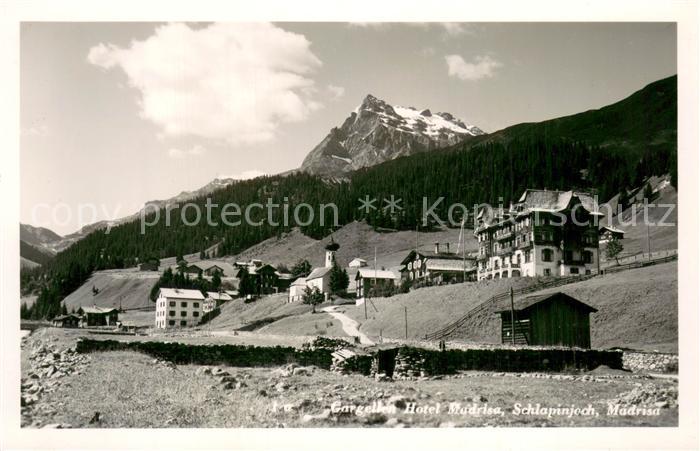 Gargellen Vorarlberg Hotel Madrisa Schlapinjoch