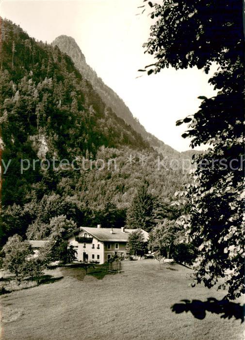Karlstein Oberbayern Alpenwirtschaft Kugelbachbauer