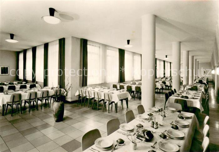 Aachen Landesbad Grosser Patienten Speisesaal
