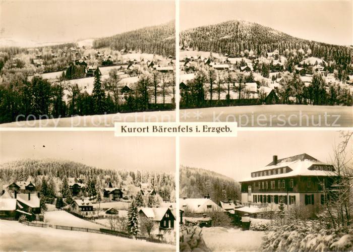 Baerenfels Erzgebirge Panorama