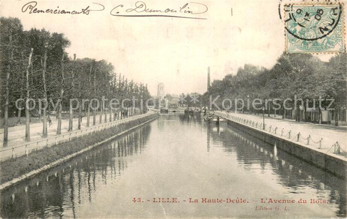 Lille 59 La Haute-Deule L Avenue du Bois