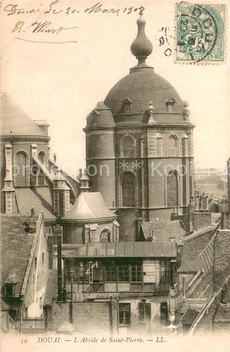 Douai 59 L abside de Saint-Pierre