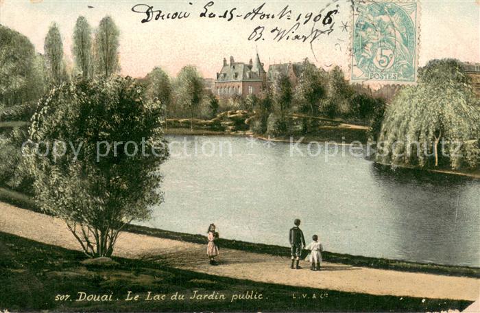 Douai 59 Le Lac du Jardin public