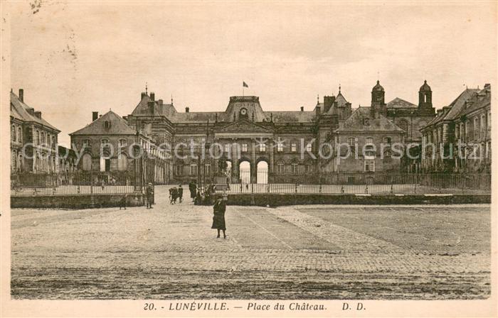 Luneville 54 Place du Chateau
