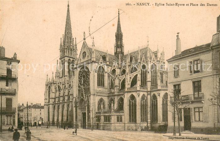 Nancy 54 Eglise Saint-Epvre et Place des Dames