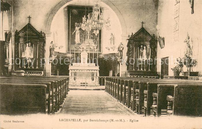 Bertrichamps 54 Die Kapelle Innenansicht