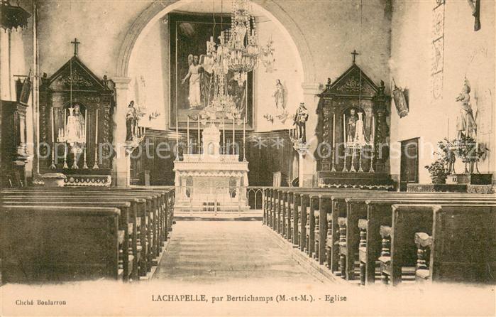 Bertrichamps 54 Die Kapelle Innenansicht