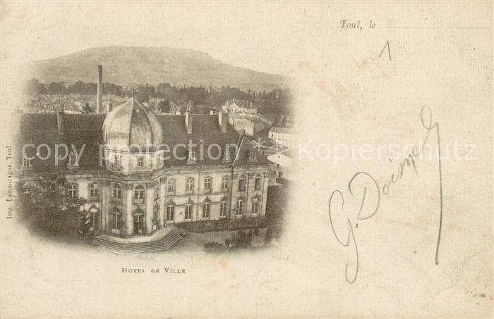 Toul 54 Hotel de Ville
