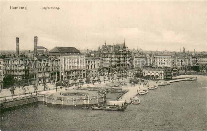 HAMBURG  CITY Jungfernsteg