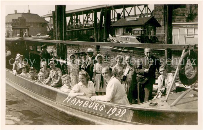 HAMBURG  CITY Partie im Boot