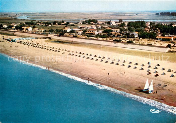 La Faute-sur-Mer Fliegeraufnahme Strand