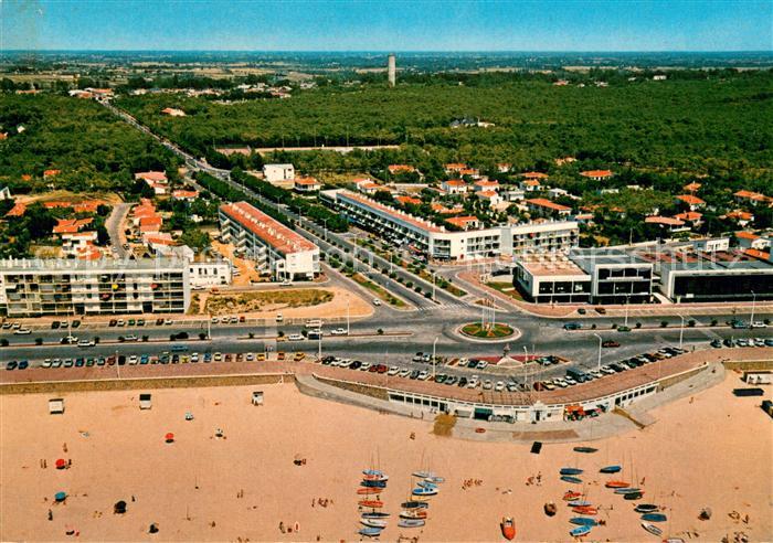 Saint Jean de Monts Fliegeraufnahme Avenue de la Foret Plag