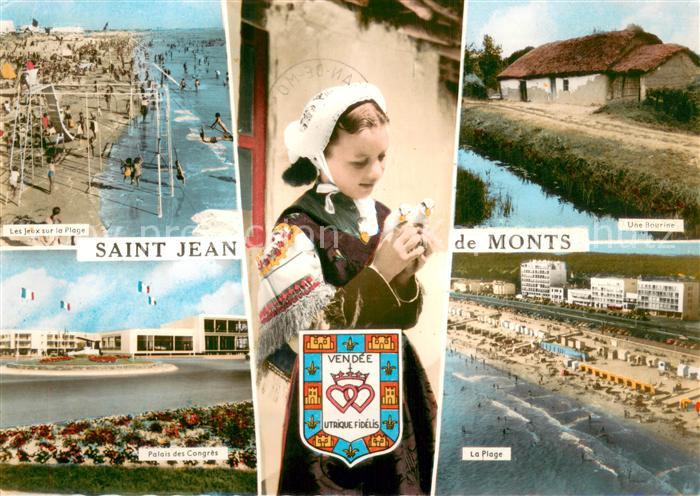 Saint Jean de Monts Fliegeraufnahme-Strand Palais des Congres