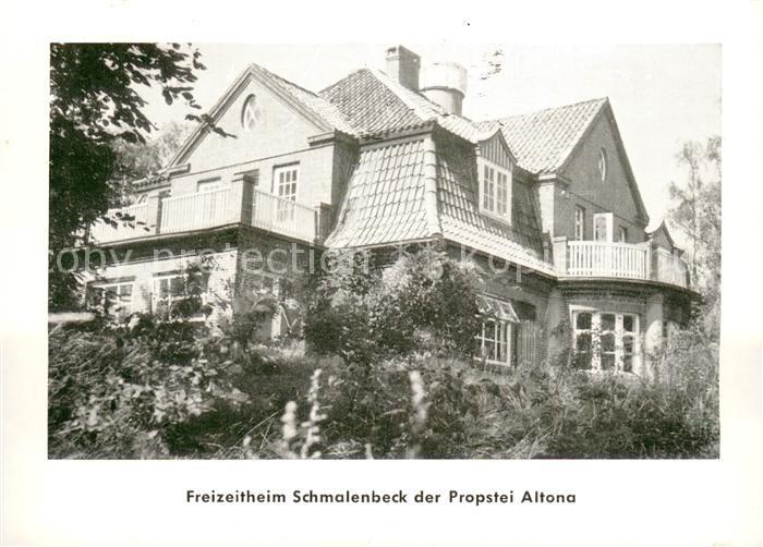 Schmalenbeck Grosshansdorf Freizeitheim Schmalenbeck d. Propstei Altona