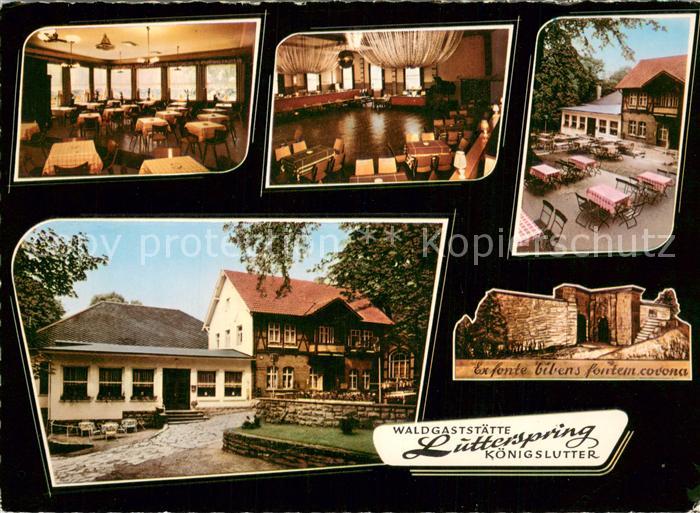 Koenigslutter Elm Waldgaststaette Lutterspring Teilansichten