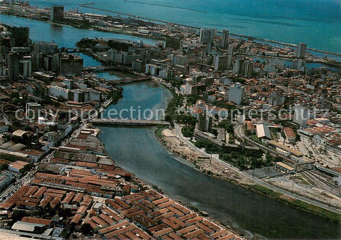 Recife Fliegeraufnahme Downtown