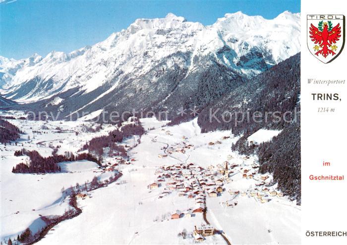 Trins Innsbruck Schnee-Ansicht