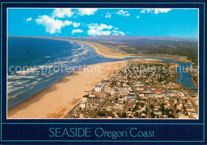 Oregon US-State Fliegeraufnahme Kueste Strand