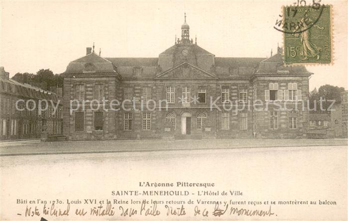 Sainte-Menehould Hotel de Ville