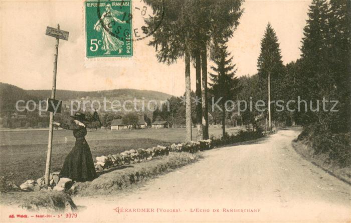Gerardmer 88 Vosges Echo de Ramberchamp