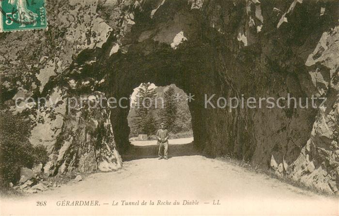 Gerardmer 88 Vosges Le Tunnel de la Roche du Diable