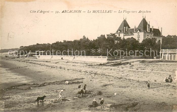 Arcachon 33 Le Moulleau La Plage vers Arcachon