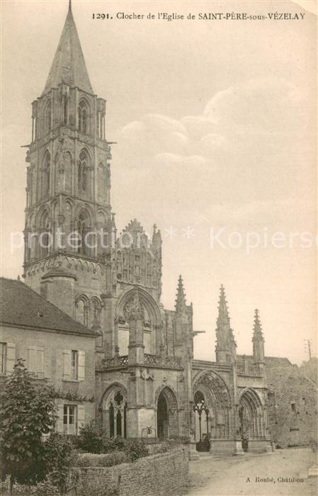 Saint-Pere-sous-Vezelay Clocher de l’Eglise