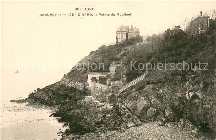 Ille-et-Vilaine Departement Dinard la Pointe du Moulinet