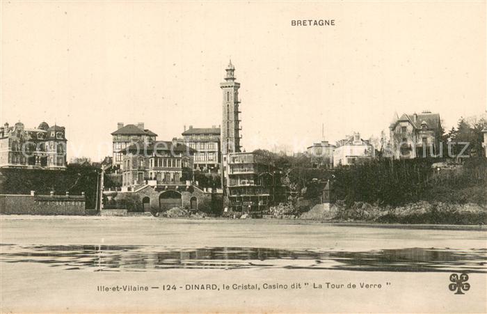 Dinard 35 Le Cristal dit La Tour de Verre
