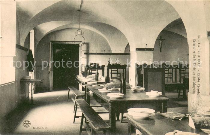 La Rochelle 76 Ecole Fenelon Refectoire de la Division des Moyens