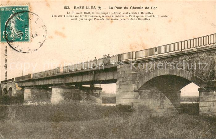 Bazeilles 08-Lamoncelle Le Pont du Chemin de Fer
