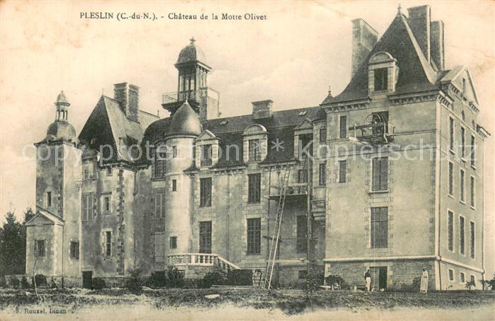Pleslin-Trigavou Chateau de la Motte Olivet