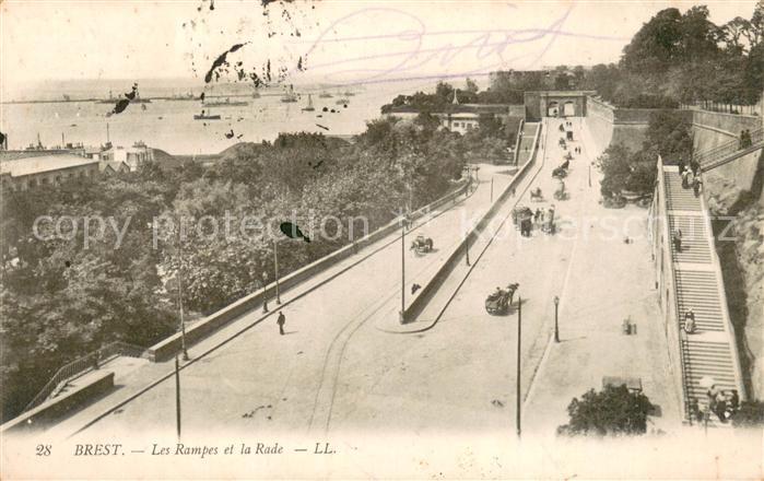 Brest 29 Les Rampes et la Rade