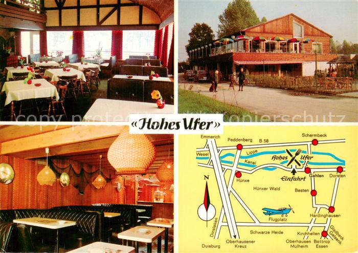 Gahlen Restaurant Cafe Hohes Ufer Gastraeume Lageplan