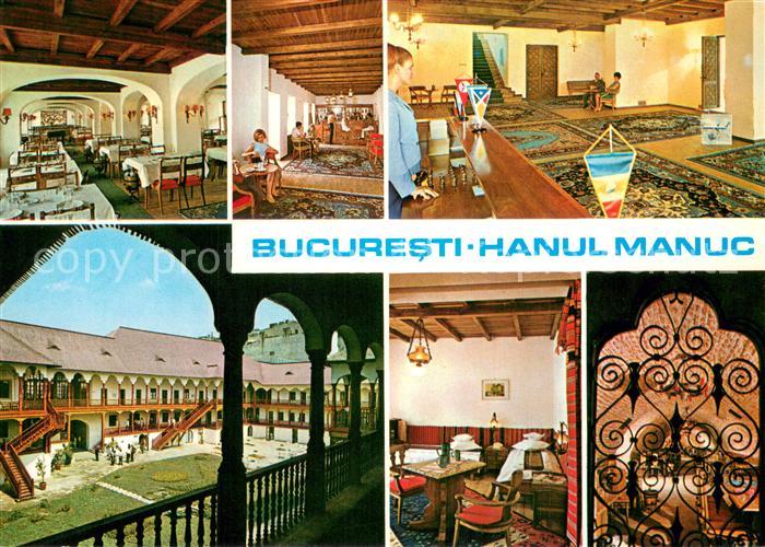 Bucuresti Bukarest Bucaresti RO Hanul Manuc Teilansichten